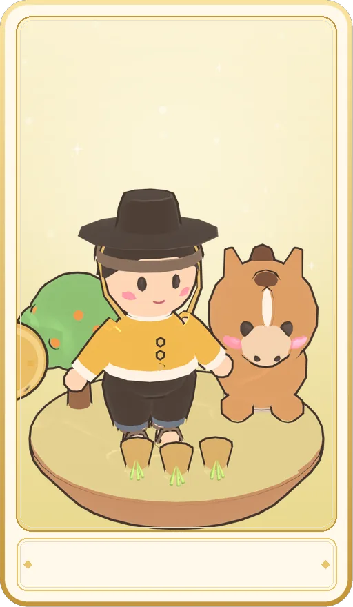 엽전 무사 카드 그림